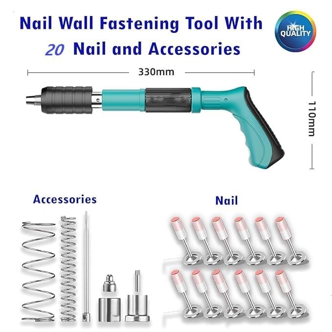 Mini Nail Fixation Tool With 20 Nails