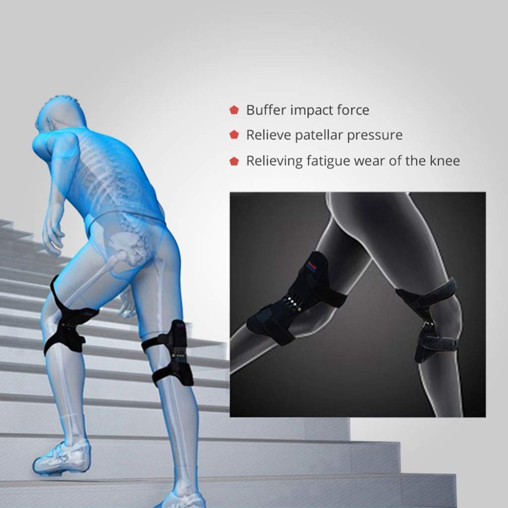 Power Knee Support Booster | Pain Relief & Joint Stability Brace (Pair)
