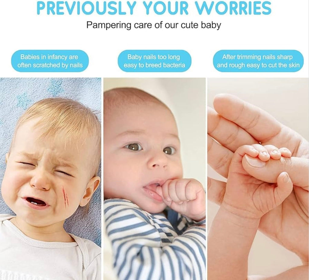 Electric Baby Nail Cutter — Safe & Gentle Nail Trimmer for Infants or Aduls