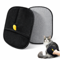 Pet Hair Remover Gloves – Pack of 2 | Reusable Pet Grooming & Lint Removal Gloves