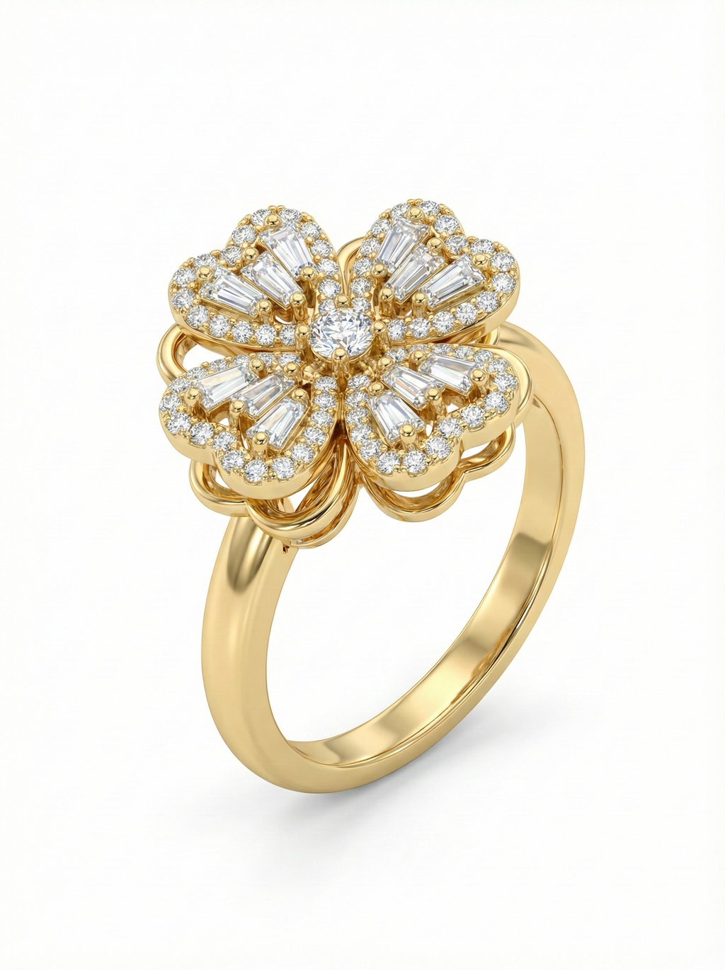 DANCING PETALS RING