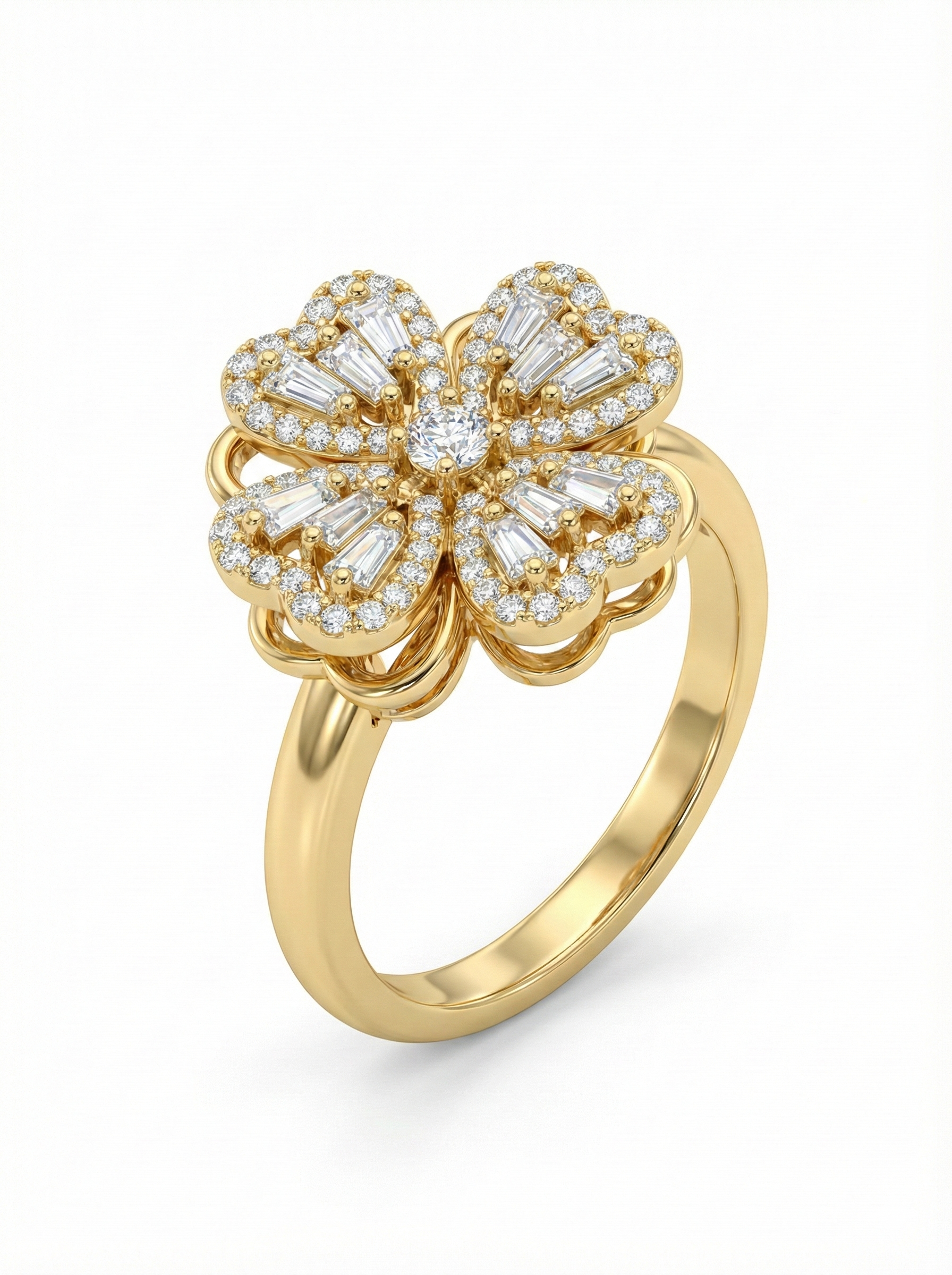 DANCING PETALS RING