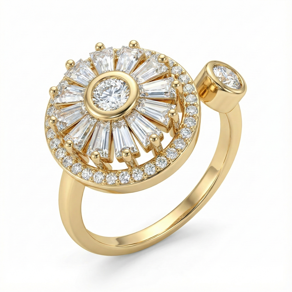 SUNBURST RING