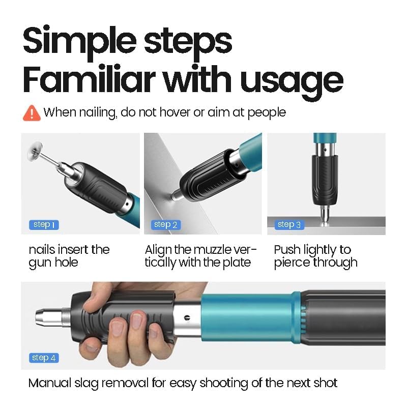 Steel Nail Gun Tool Mini Nail Fixation Tool